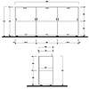 Vittoria Dressoir 3-Deurs Wit Hoogglans Vittoria Dressoir 3-Deurs Wit Hoogglans