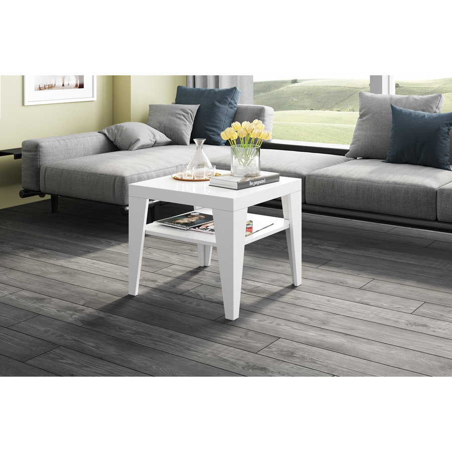 Deco 60 Salontafel Hoogglans Wit Deco 60 Salontafel Hoogglans Wit