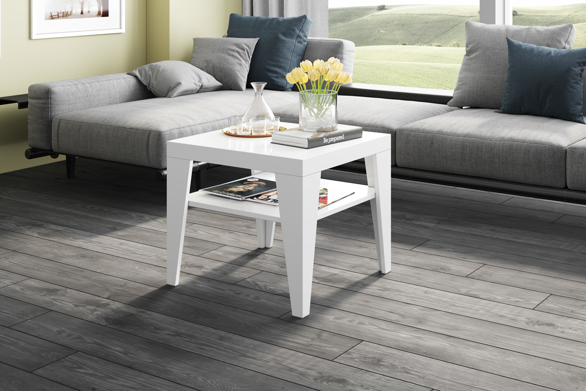 Hubertus Meble Deco 60 Salontafel Hoogglans Wit
