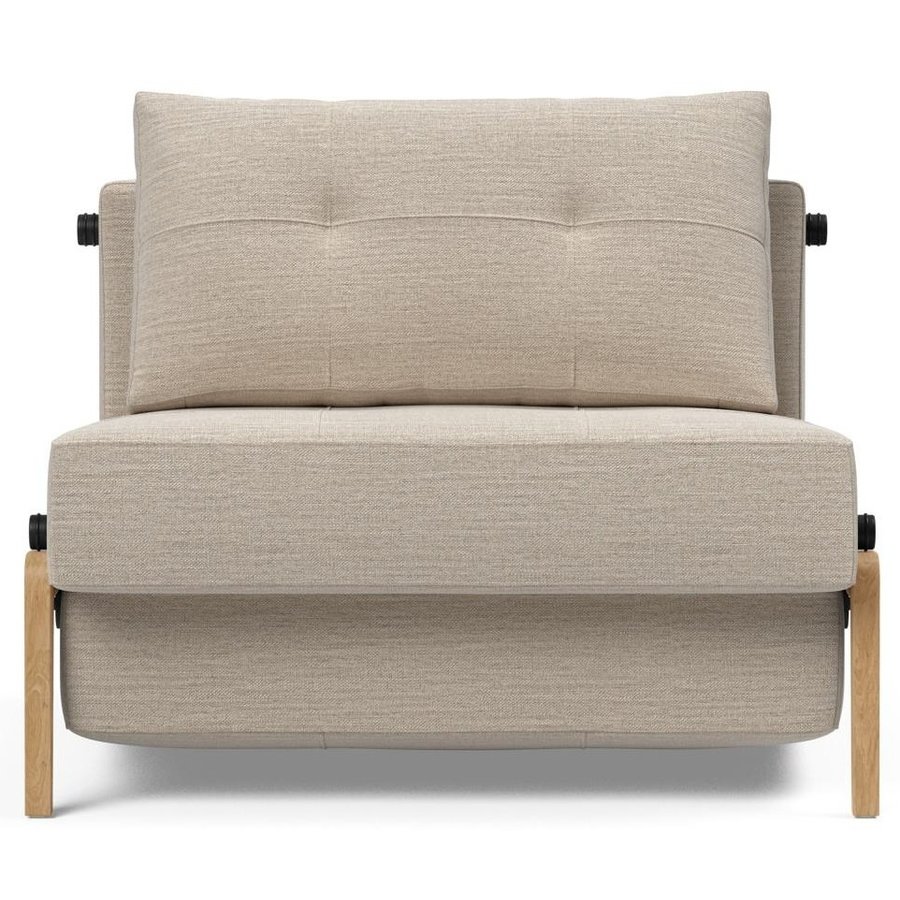 Cubed Slaapstoel Zand / Eiken