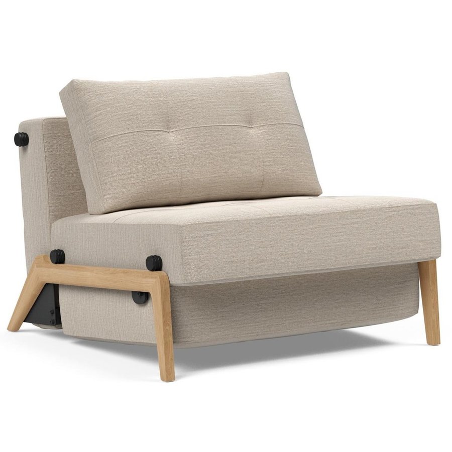 Cubed Slaapstoel Zand / Eiken