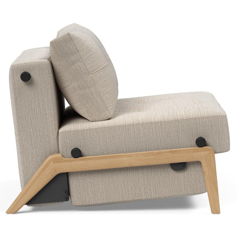 Cubed Slaapstoel Zand / Eiken