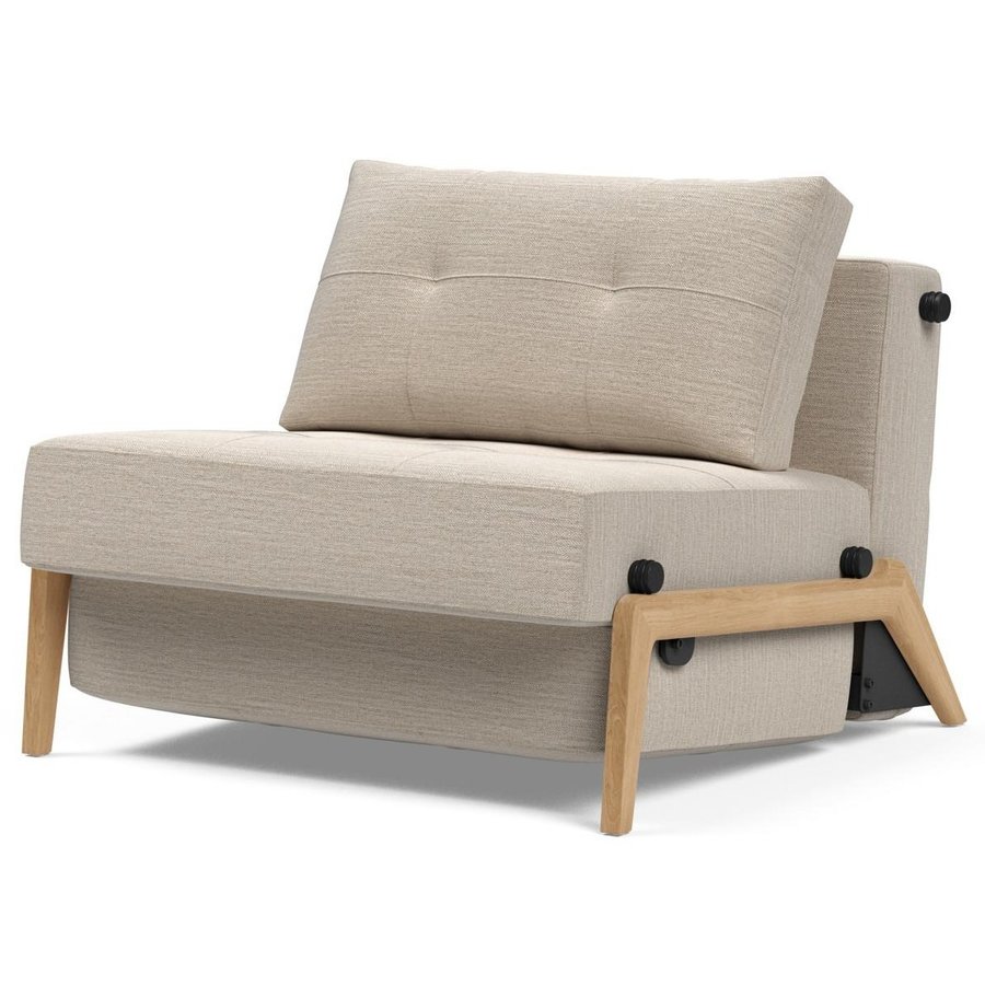 Cubed Slaapstoel Zand / Eiken