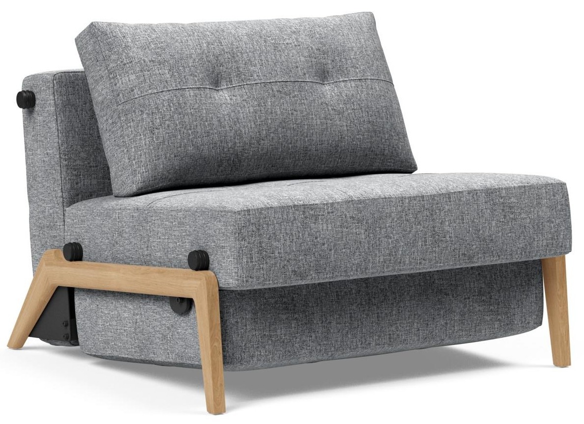 Innovation Living Cubed Slaapstoel Grijs / Eiken
