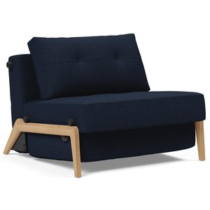 Innovation Living Cubed Slaapstoel Blauw / Eiken