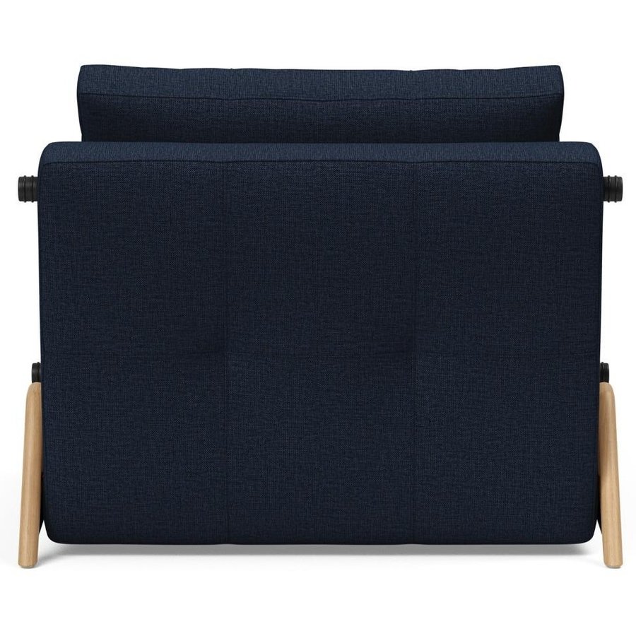 Cubed Slaapstoel Blauw / Eiken