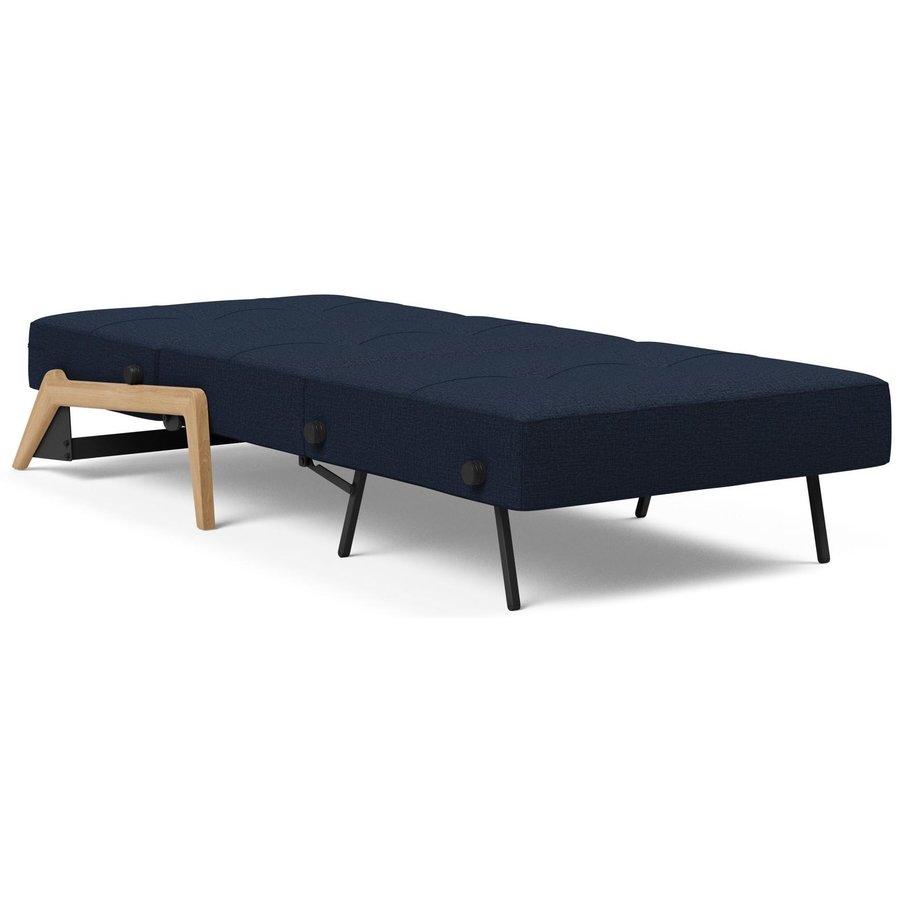 Cubed Slaapstoel Blauw / Eiken