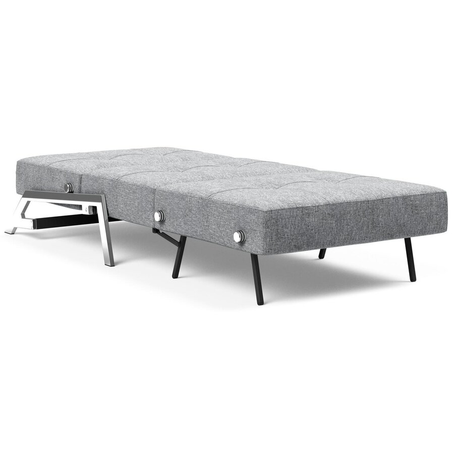 Cubed Slaapstoel Grijs / Chrome Cubed Slaapstoel Grijs / Chrome