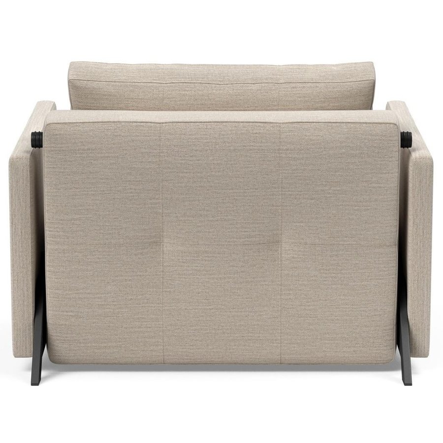 Cubed Slaapstoel met Armleuning Grijs Cubed Slaapstoel met Armleuning Grijs