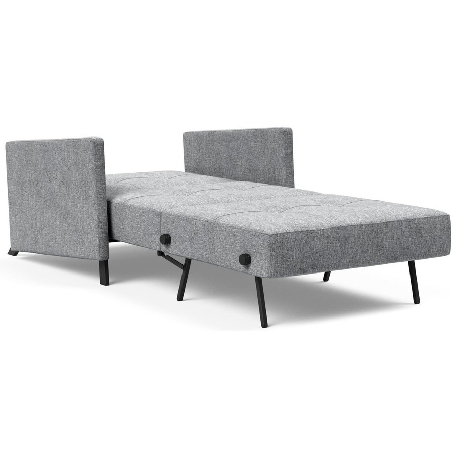 Cubed Slaapstoel met Armleuning Grijs Cubed Slaapstoel met Armleuning Grijs