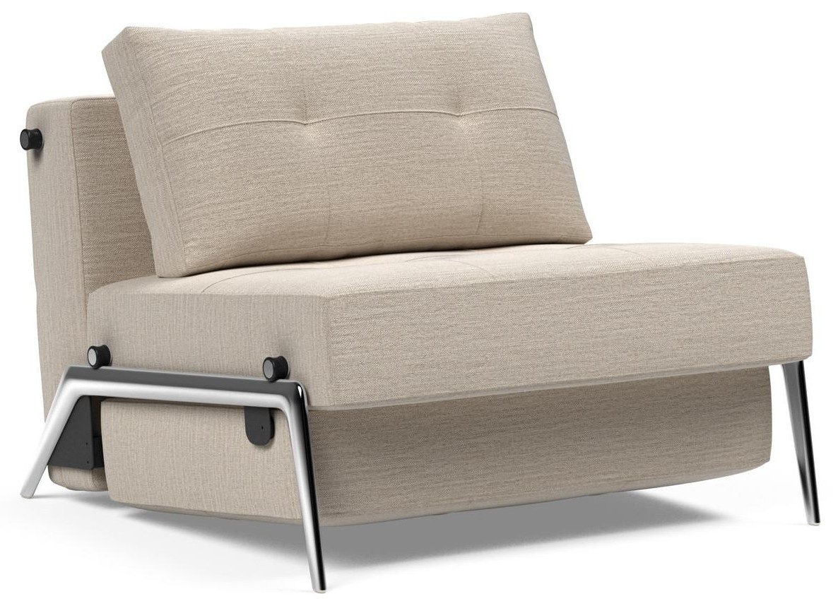 Innovation Living Cubed Slaapstoel Zand / Aluminium