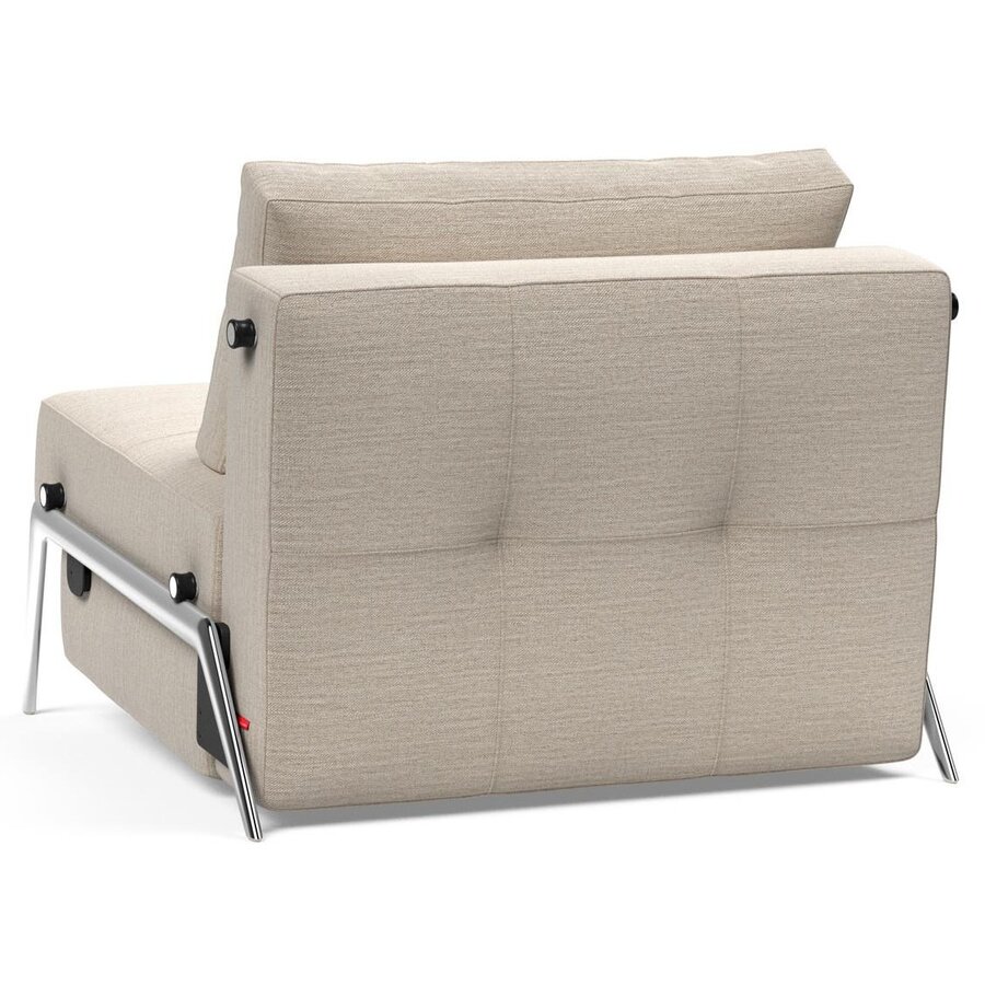 Cubed Slaapstoel Zand / Aluminium Cubed Slaapstoel Zand / Aluminium