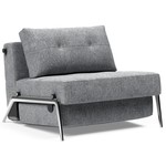 Innovation Living Cubed Slaapstoel Grijs / Aluminium Innovation Living Cubed Slaapstoel Grijs / Aluminium