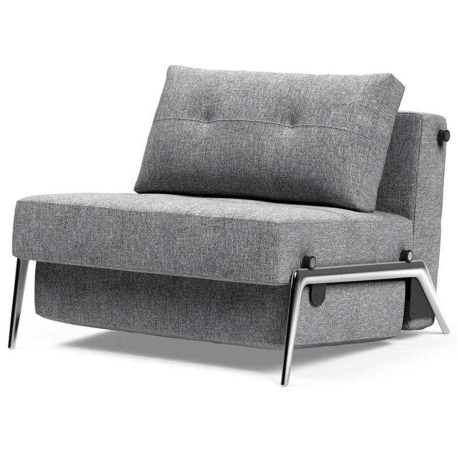 Cubed Slaapstoel Grijs / Aluminium Cubed Slaapstoel Grijs / Aluminium