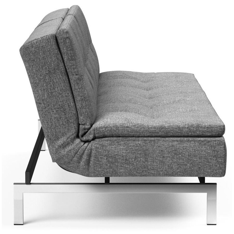 Dublexo Slaapbank Donkergrijs / Chrome Dublexo Slaapbank Donkergrijs / Chrome