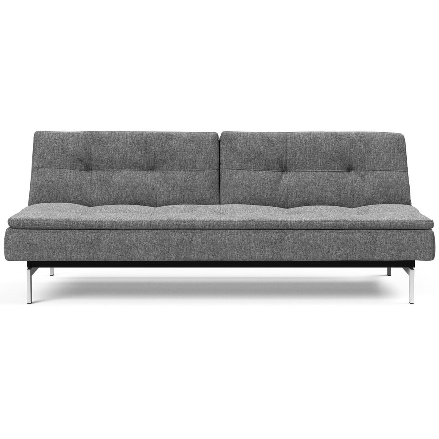 Dublexo Slaapbank Donkergrijs / Chrome Dublexo Slaapbank Donkergrijs / Chrome