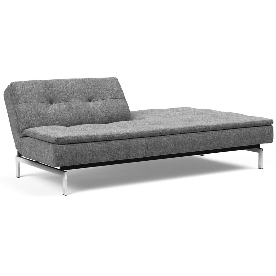 Dublexo Slaapbank Donkergrijs / Chrome Dublexo Slaapbank Donkergrijs / Chrome