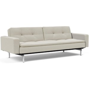 Innovation Living Dublexo Slaapbank Deluxe Natural / Chrome