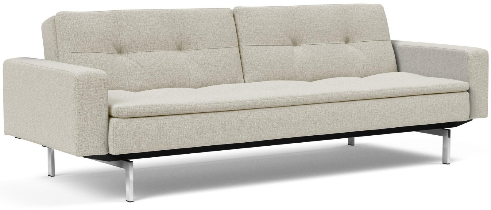 Innovation Living Dublexo Slaapbank Deluxe Natural / Chrome