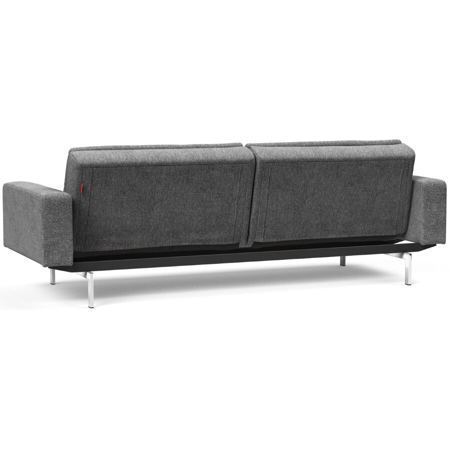 Dublexo Slaapbank Deluxe Donkergrijs / Chrome Dublexo Slaapbank Deluxe Donkergrijs / Chrome