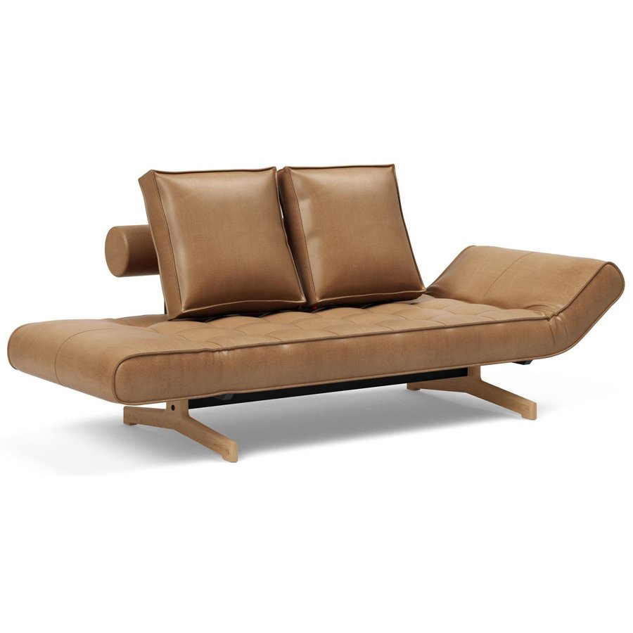 Ghia Slaapbank Bruin / Wood Ghia Slaapbank Bruin / Wood