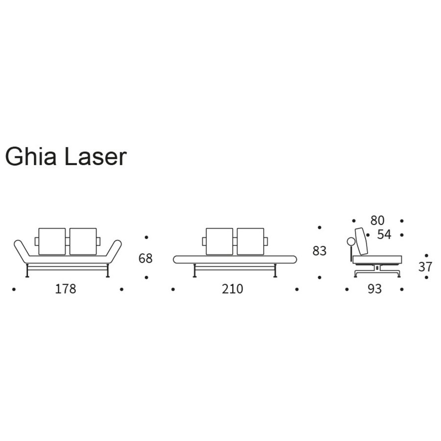 Ghia Laser Slaapbank Cordufine Beige Ghia Laser Slaapbank Cordufine Beige