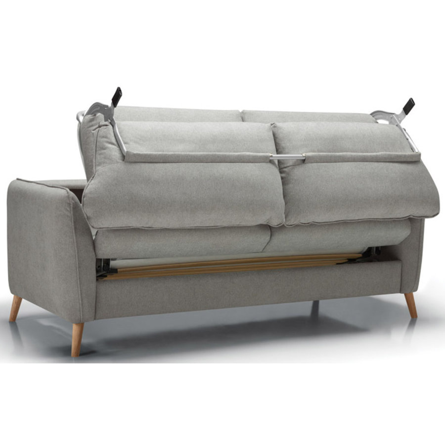 Lucy 3-Zits Slaapbank Grijs / Beige Lucy 3-Zits Slaapbank Grijs / Beige