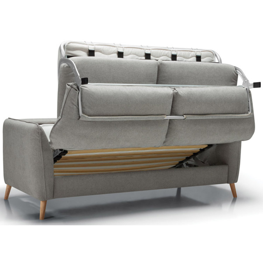 Lucy 3-Zits Slaapbank Grijs / Beige Lucy 3-Zits Slaapbank Grijs / Beige