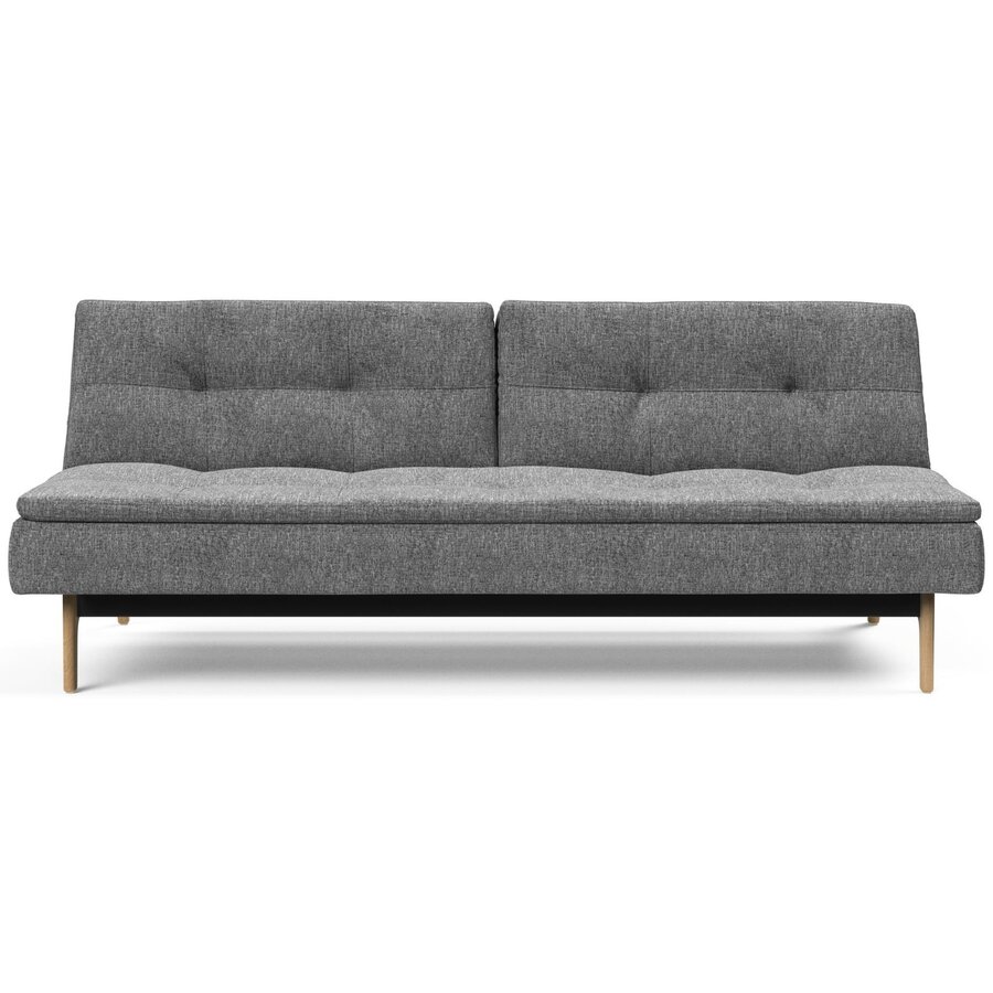 Dublexo Slaapbank Donkergrijs / Eiken Dublexo Slaapbank Donkergrijs / Eiken