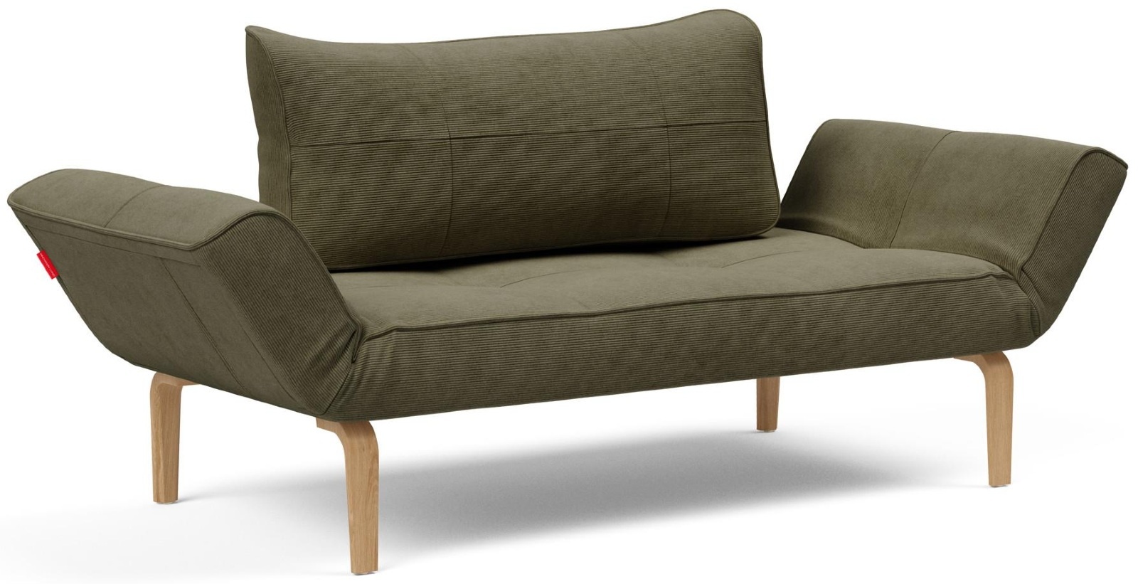 Innovation Living Zeal Bow Slaapbank Cordufine Groen