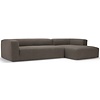 Kornum 2.5-zits + Chaise Longue Taupe