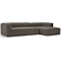 Kornum 2.5-zits + Chaise Longue Taupe