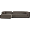 Kornum Chaise Longue + 2.5-zits Taupe