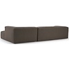 Kornum 2.5-zits + Chaise Longue Taupe