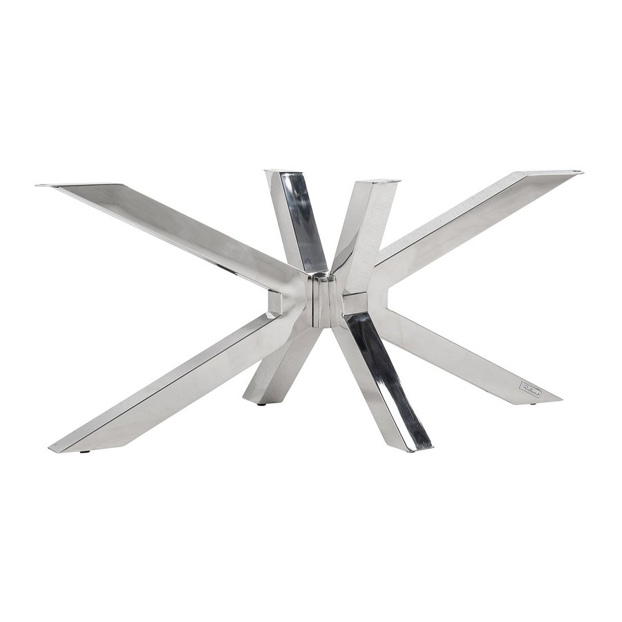 Grandis Ovale Salontafel Zwart / Zilver Grandis Ovale Salontafel Zwart / Zilver