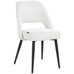 Gigi Eetkamerstoel Wit Bouclé Gigi Eetkamerstoel Wit Bouclé
