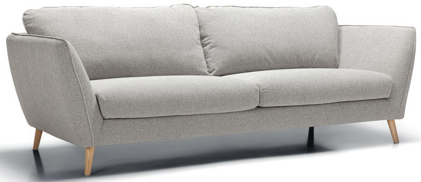 Sits Stella 3-zits Bank Lichtgrijs