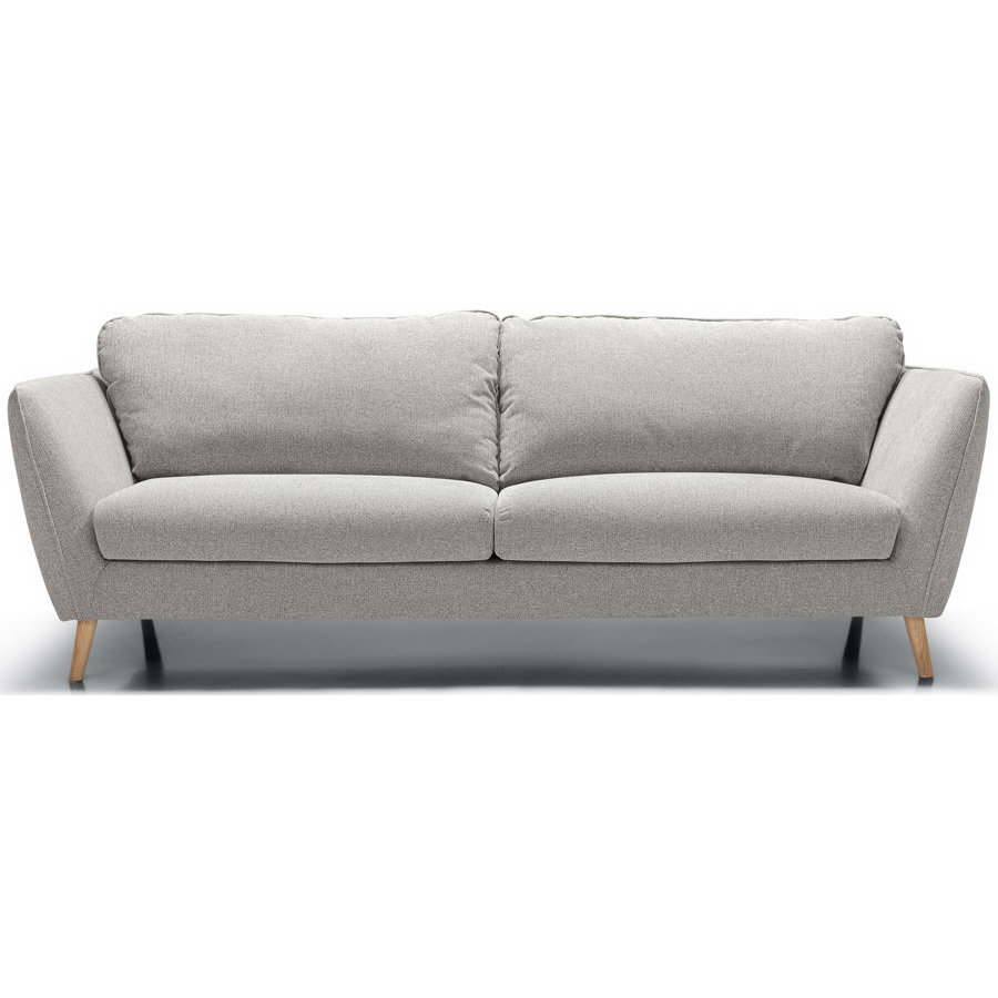 Stella 3-zits Bank Lichtgrijs