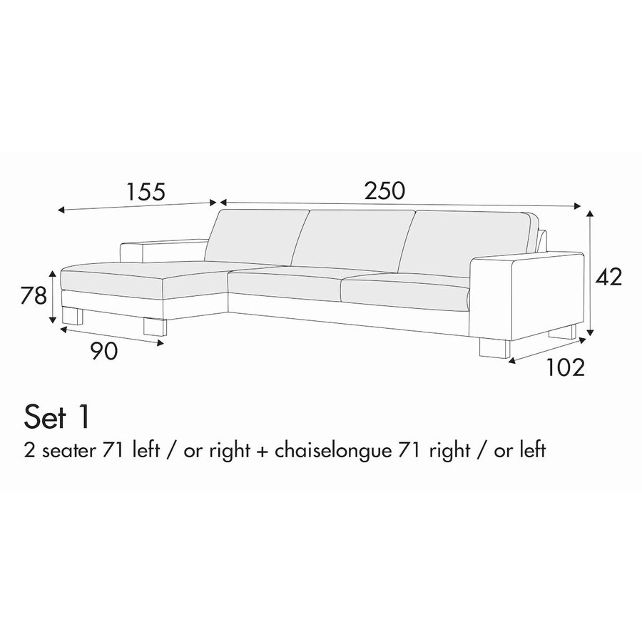 Quattro Set 1 Rechts/Links Quattro Set 1 Rechts/Links