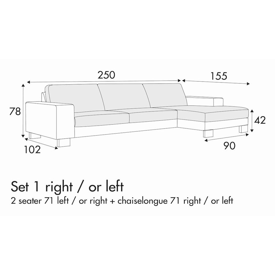 Quattro Set 1 Rechts/Links Quattro Set 1 Rechts/Links