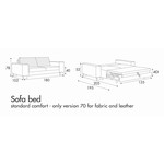 Quattro Slaapbank 180 cm Quattro Slaapbank 180 cm