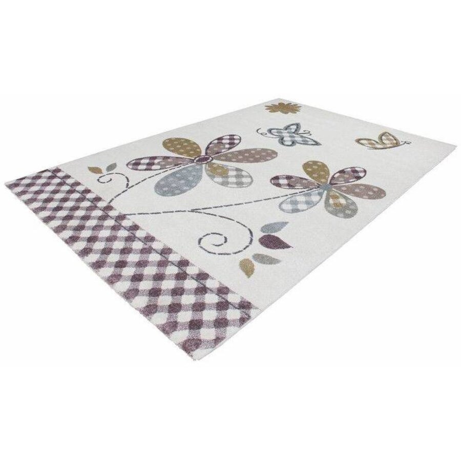 Happy Kids Kindervloerkleed Bloemen Happy Kids Kindervloerkleed Bloemen