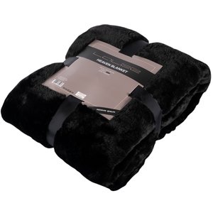 Heaven 150 x 200 cm Deken Zwart