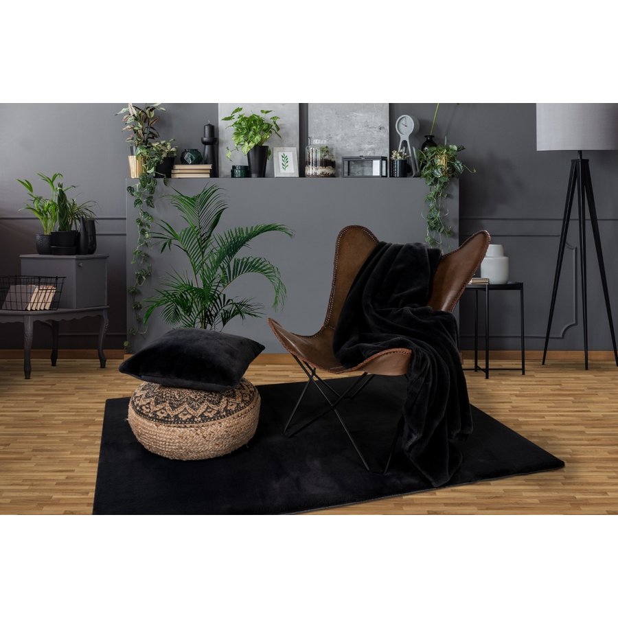 Heaven 150 x 200 cm Deken Zwart