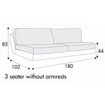 Stella 3-Zits 180 cm Stella 3-Zits 180 cm