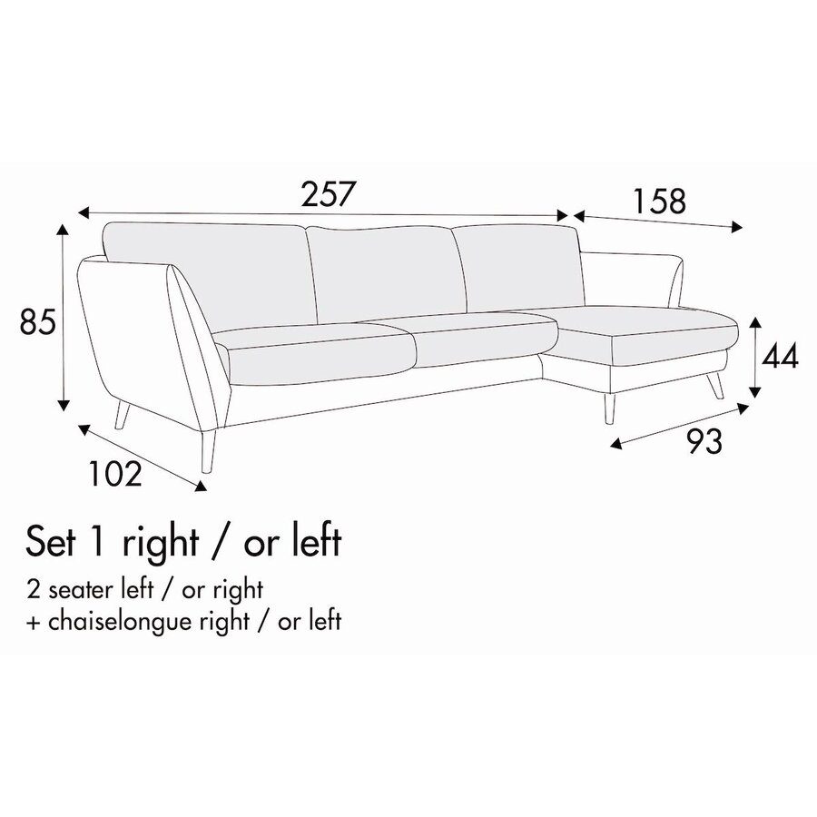 Stella Set 1 Rechts/Links Stella Set 1 Rechts/Links