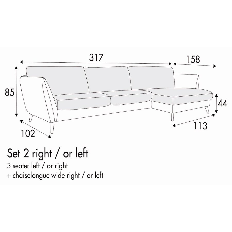 Stella Set 2 Rechts/Links Stella Set 2 Rechts/Links