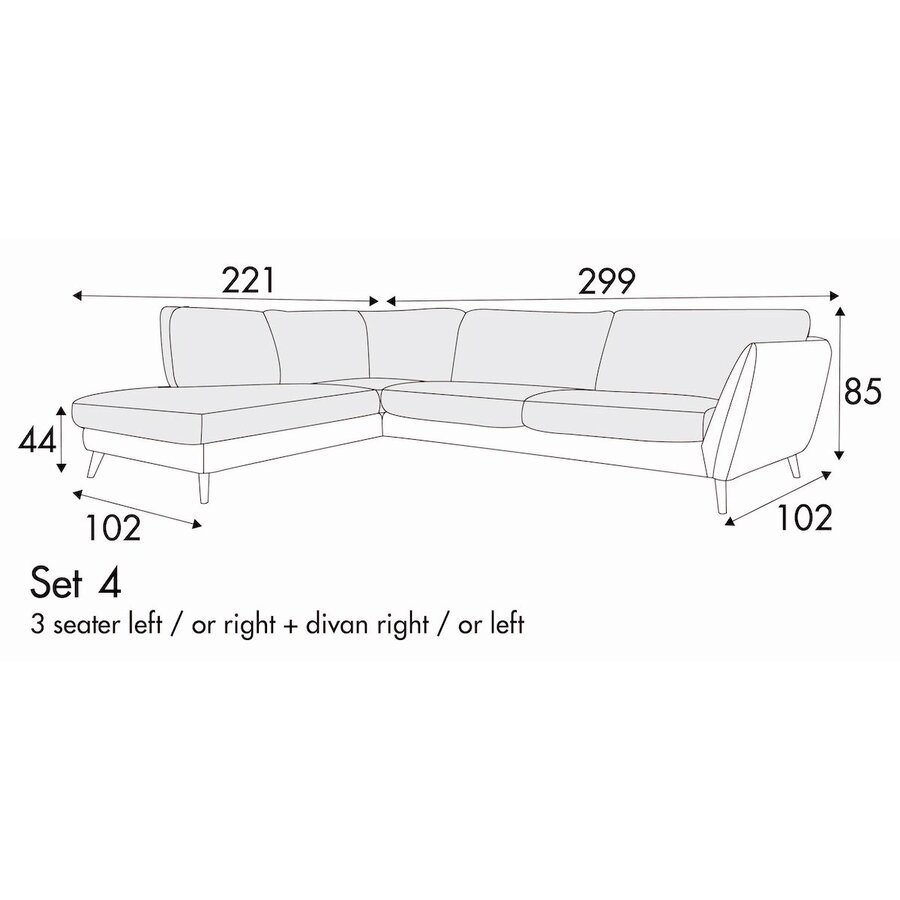 Stella Set 4 Rechts/Links