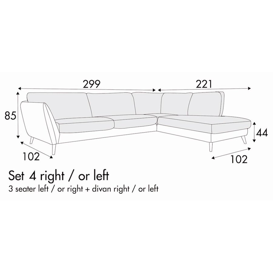 Stella Set 4 Rechts/Links