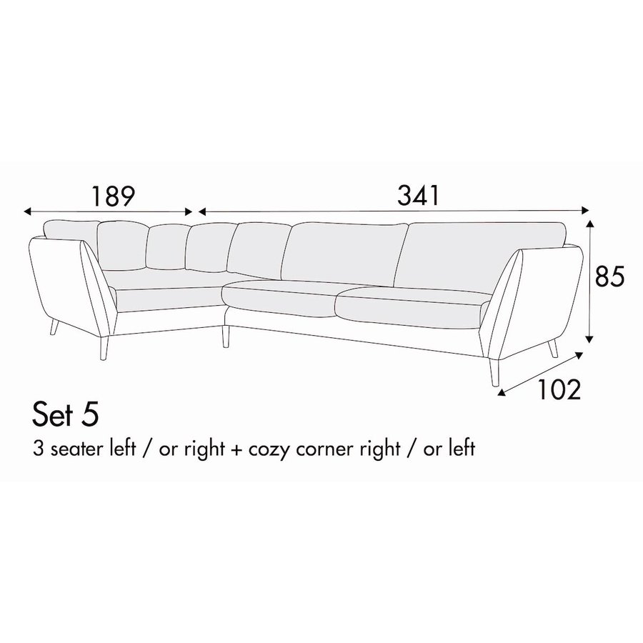 Stella Set 5 Rechts/Links Stella Set 5 Rechts/Links